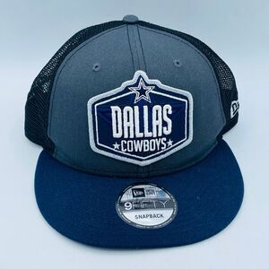 Dallas Cowboys NFL Draft New Era Team Name Hat Cap 9Fifty Snapback Style OS